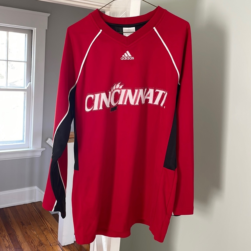 Adidas Cincinnati Bearcats Long Sleeve Top